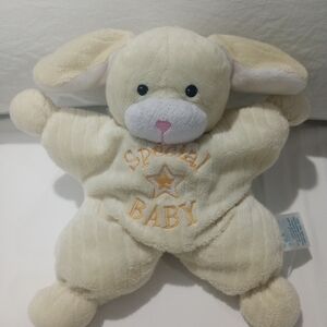 Kids Preferred Yellow Puppy Special Baby Star Shaped Stuffed Dog Plush Lovey